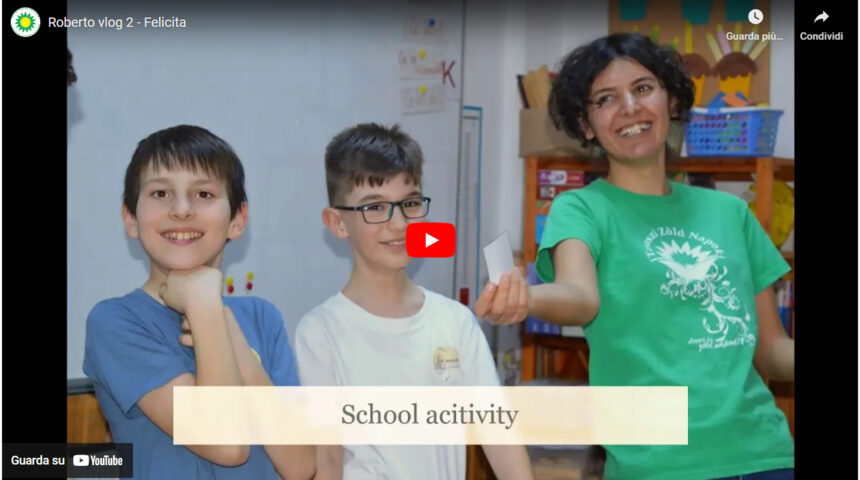 Corpo Europeo di Solidarietà Roberto Vlog 2